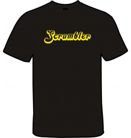Scrambler line logo t-shirt